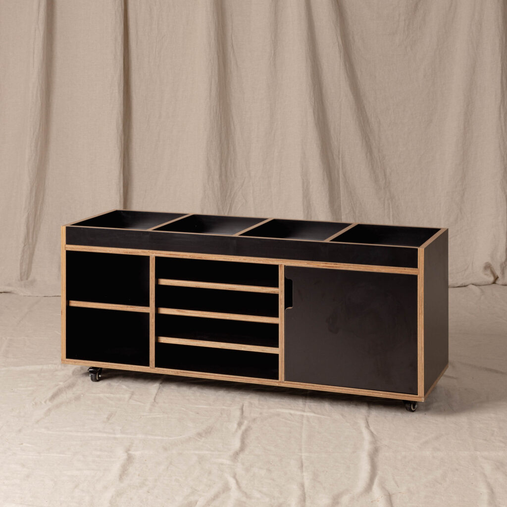 Storage Station Toddler, Black