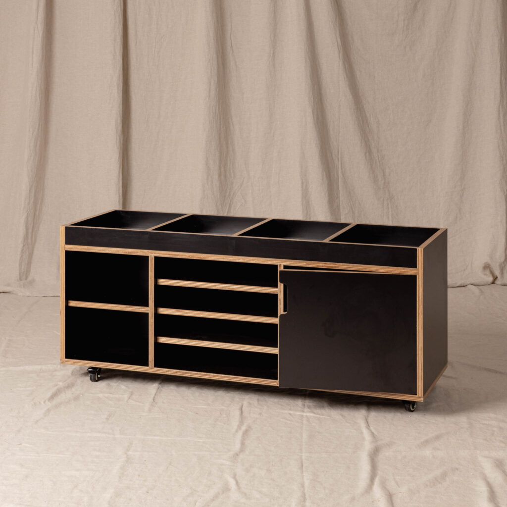 Storage Station Toddler, Black
