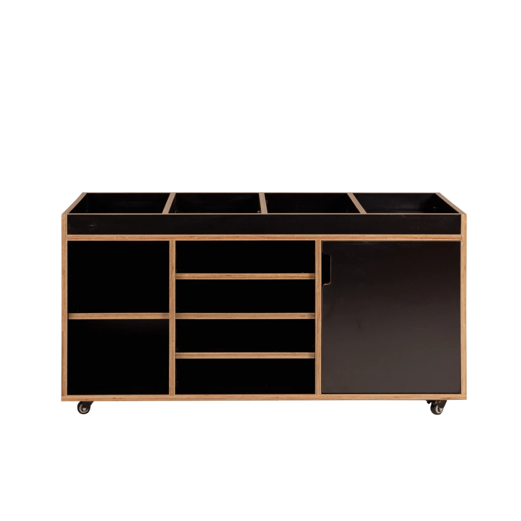 Storage Station Kinder, Black