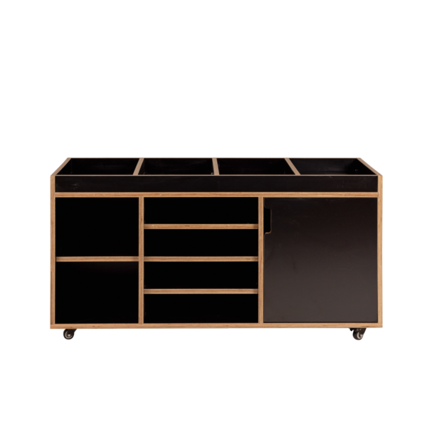 Storage Station Kinder, Black