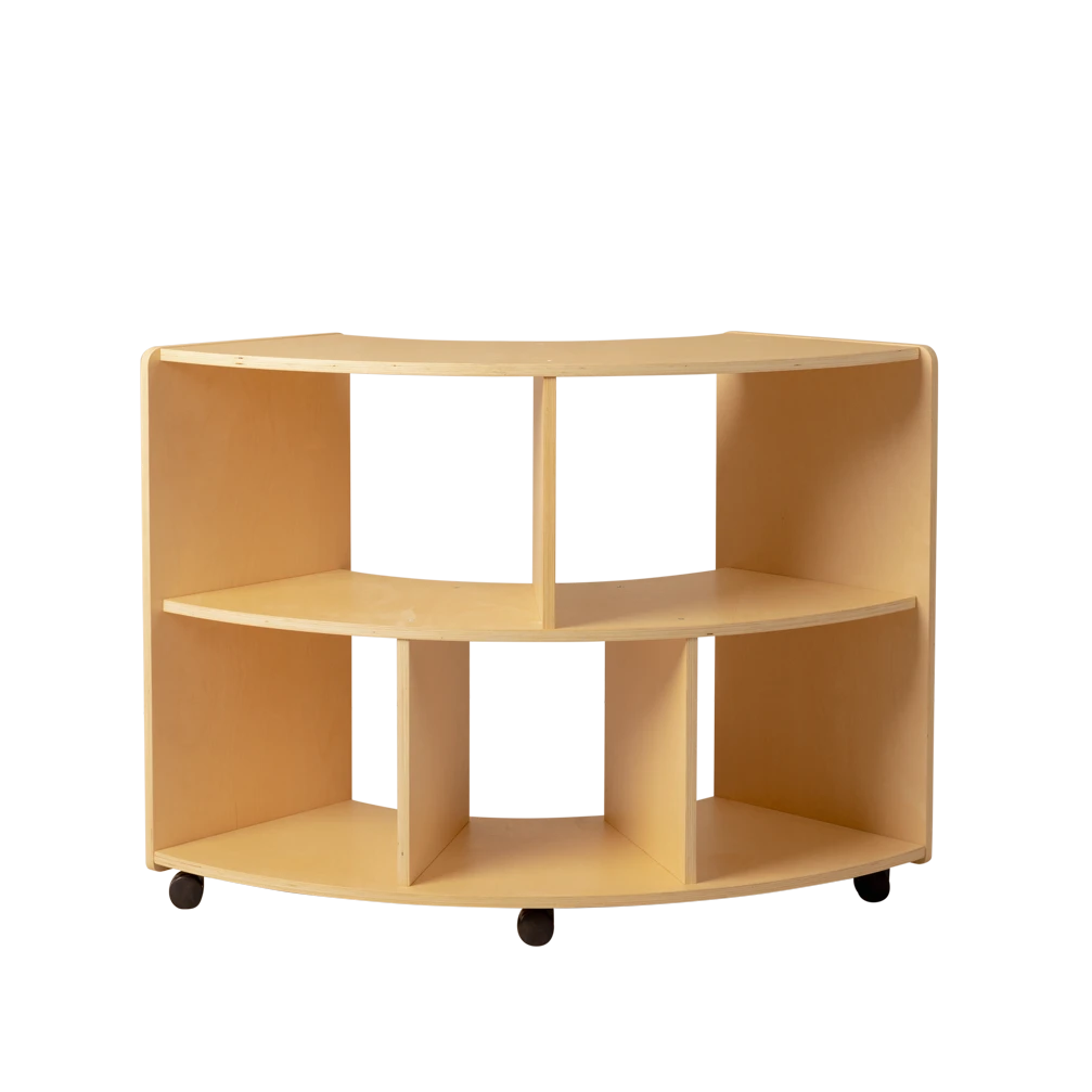 Curved Shelf Natural, Tall
