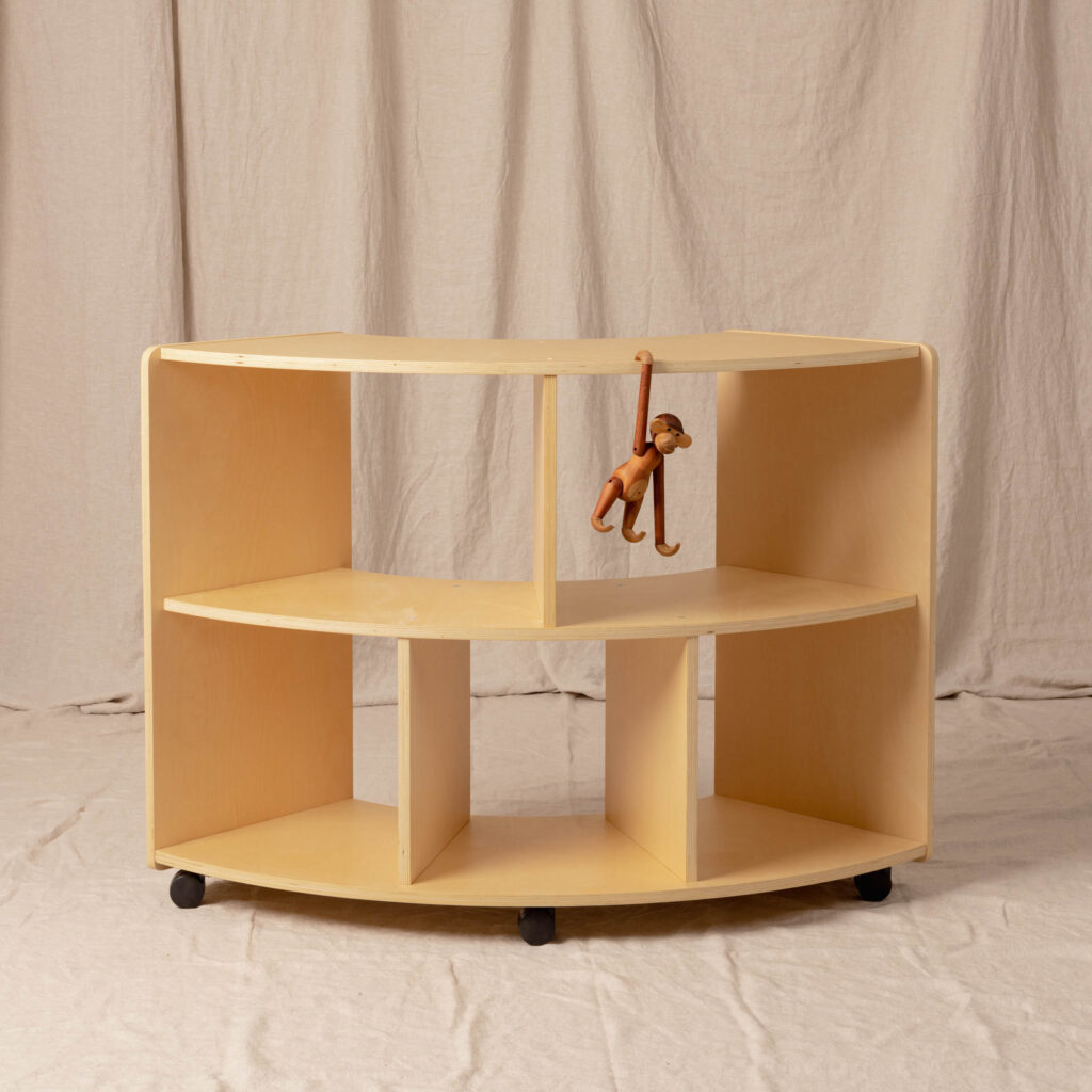 Curved Shelf Natural, Tall