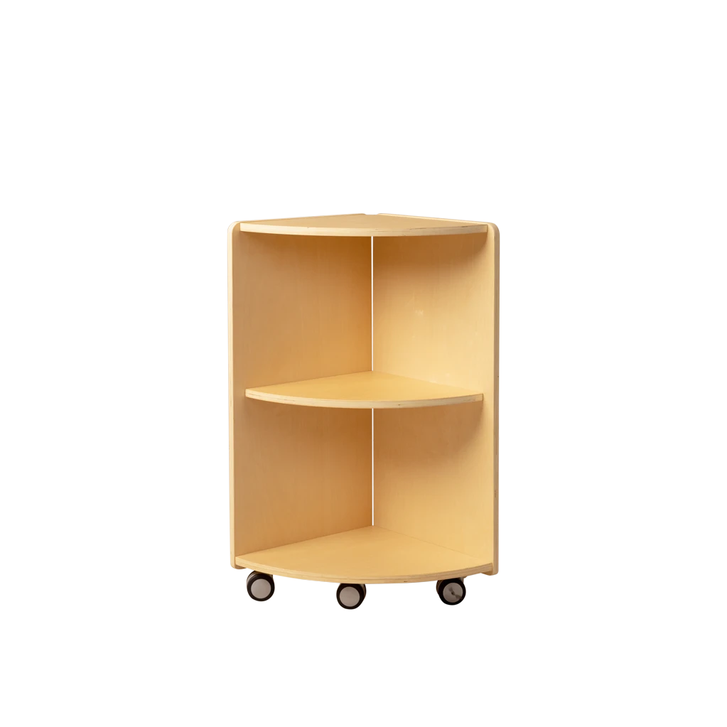 Corner Shelf Natural, Tall
