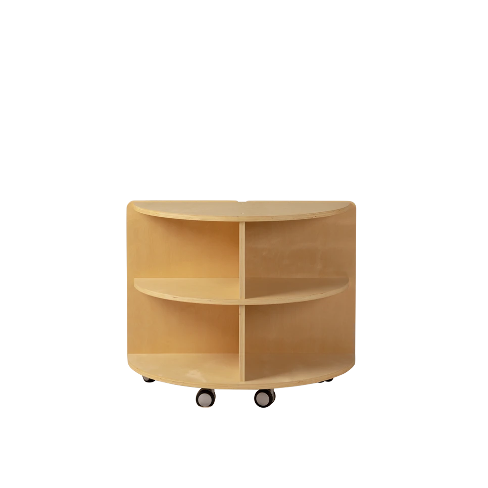 Corner Shelf Semi Natural, Low