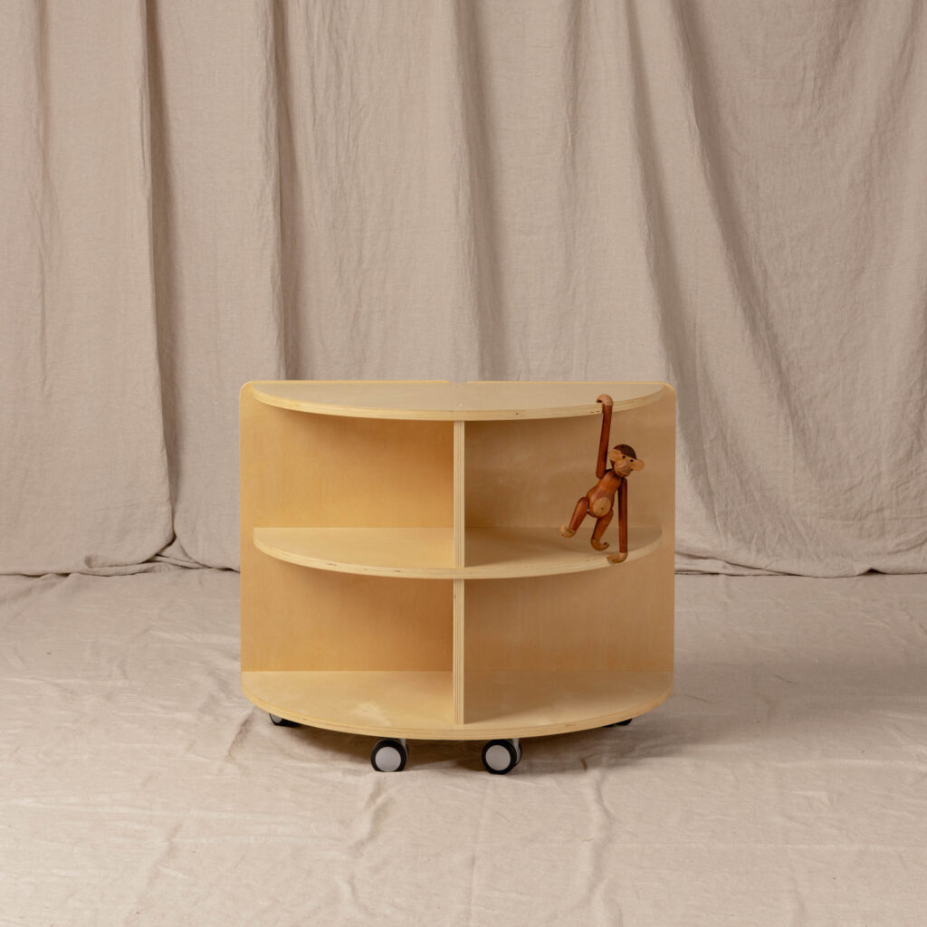 Corner Shelf Semi Natural, Low