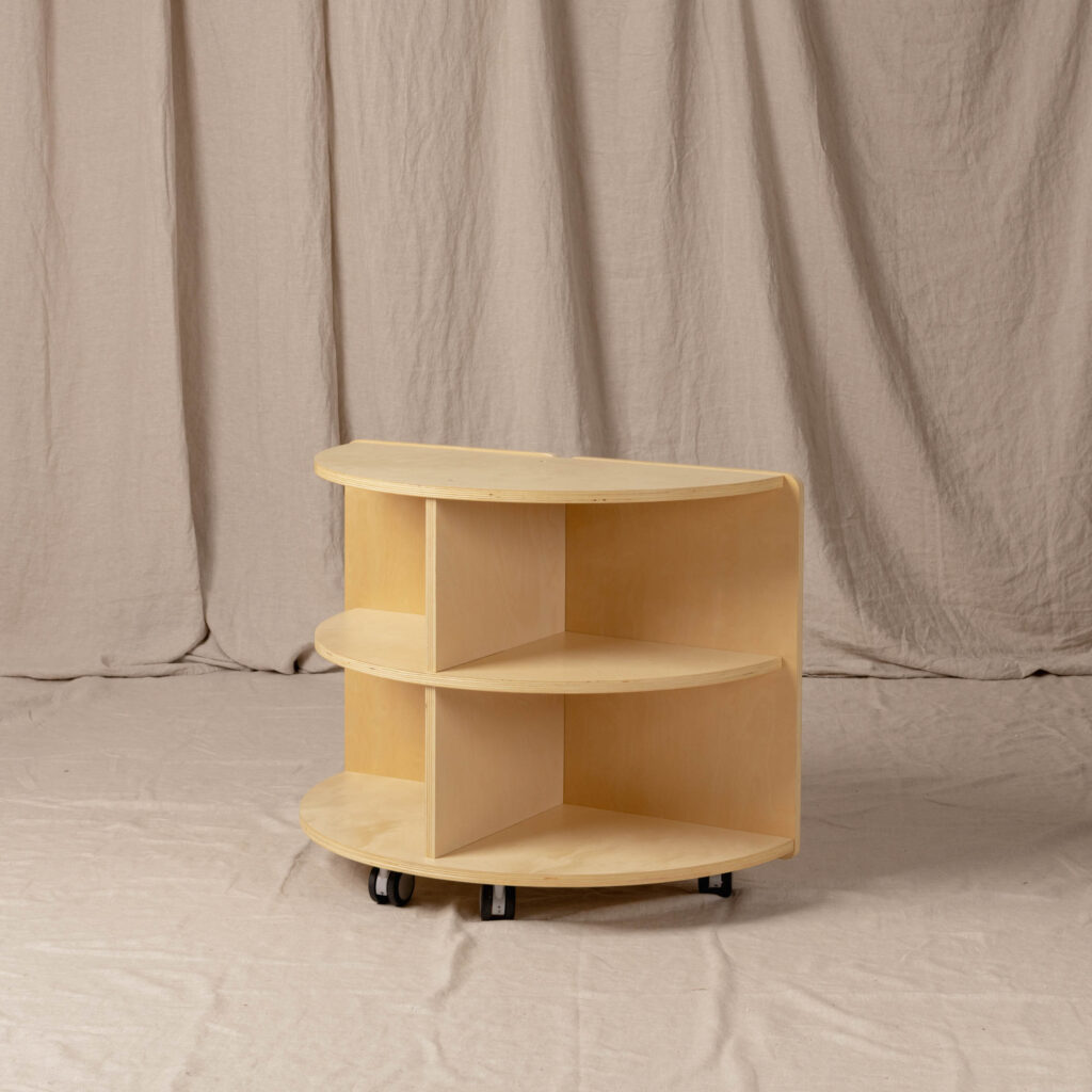 Corner Shelf Semi Natural, Low