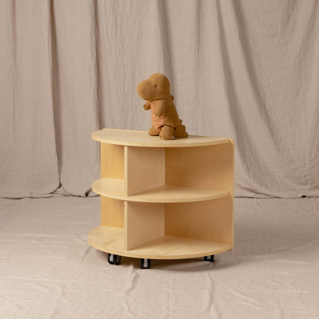 Corner Shelf Semi Natural, Low