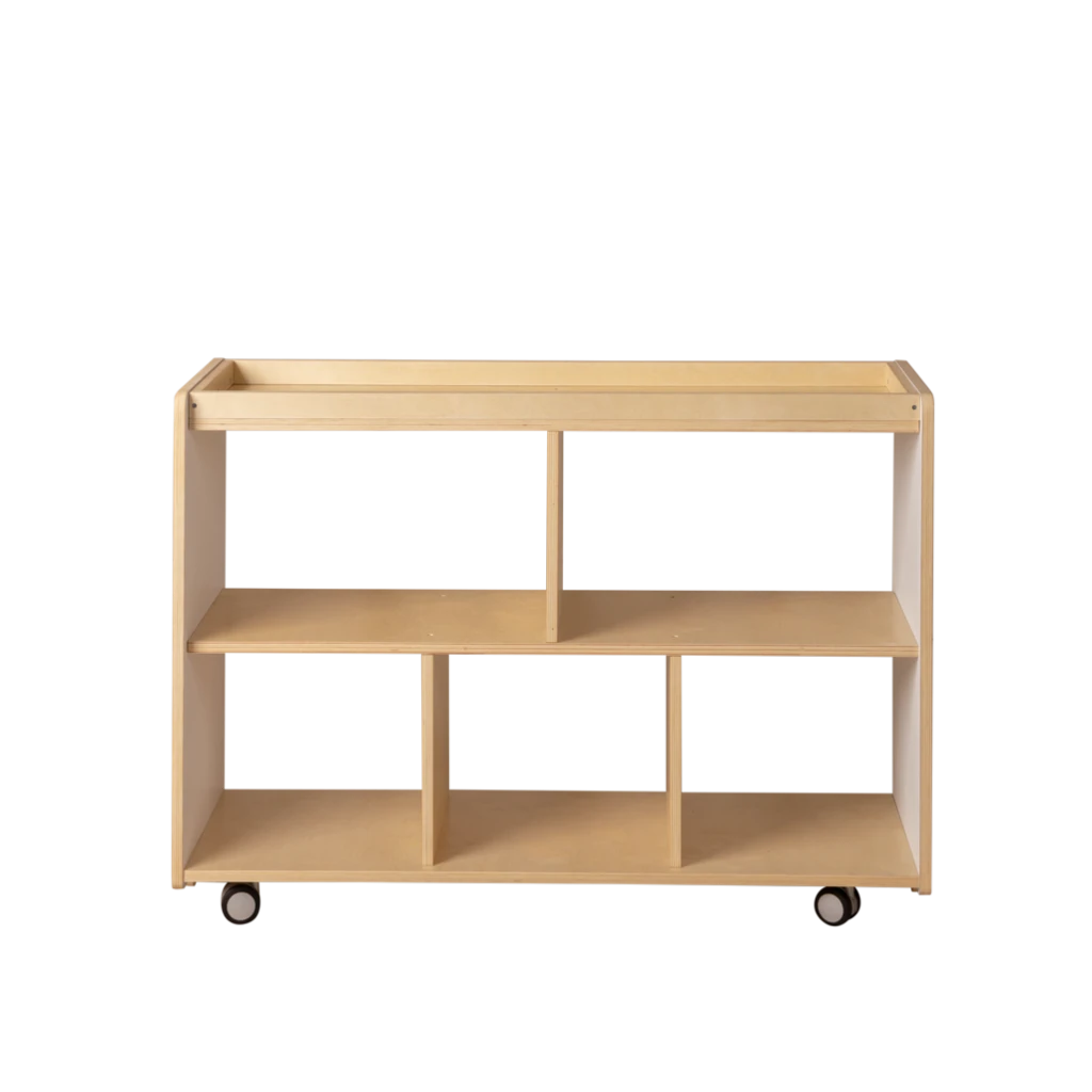 Classic Shelf, White and Natural